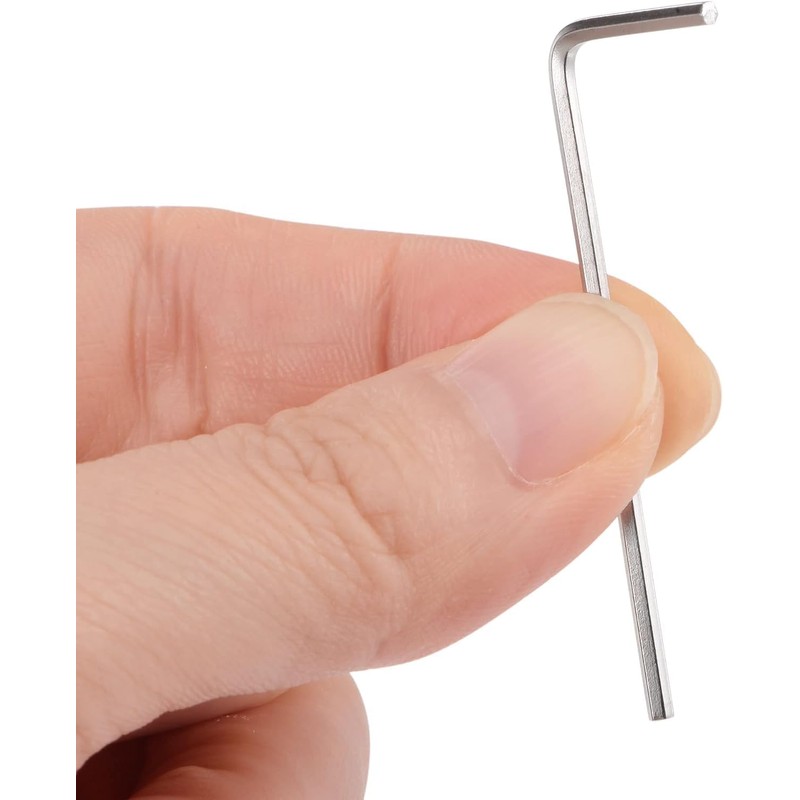 TOP-VIGOR 10Pcs 1/16 Inch Hex Key Wrench, Metric CR-V L