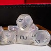 Cusdie 7Pcs/Set DND Dice Set D&D Polyhedral Dice for Dungeons