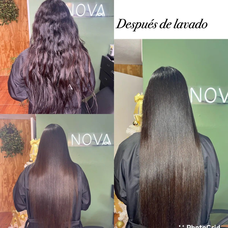 Nanoplastia Alisa 95% Y Matiza Rubios Ne Cenizo