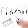 LAFEINA RC Crawler Decoration Accessories Tools Mini Decorative Wrench Hammer