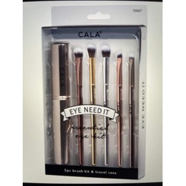 5pc. Brush Kit & Travel Case (Multi color Kit) (MULTICOLOR)