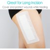 10 Pcs Extra Long Adhesive Island Dressing 4"x14" Bandage Bordered