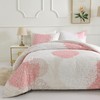 Koniroom Twin Comforter Set - Reversible Floral Comforter Set Twin