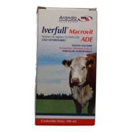 Iverfull Macrovit Ade Multivitamínico Aranda 100ml - Uso veterinario