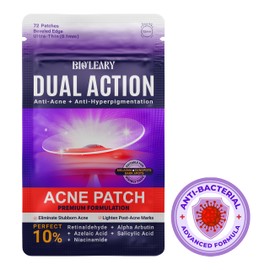 Anti-Bacterial Pimple Patches | Fast Acne-Drying Treatment | Dual Action Acne Patch | Soothing Acne Inflammation | Hydrocolloid Dots | Zits Stickers | Acne Spot Patches | Brighten Dark Spots |