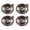 sourcing map 4 Pieces Drill Spring Quill Feed Return Coil