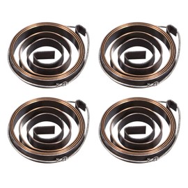 sourcing map 4 Pieces Drill Spring Quill Feed Return Coil Spring Assembly 680 mm 35 x 6 x 0.7 mm