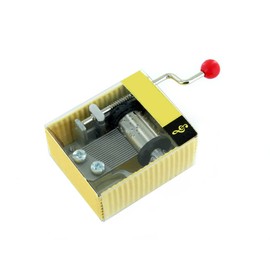 Musical Box/Music Box/music Box with Handle Made of Corrugated Board/Handle Mechanism – Mamma Mia (Abba)