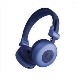 Fresh 'n Rebel Code Core, Bluetooth Headphones, Wireless, 30 hours playing time, With Microphone and Voice Assistant, Volume control and play/pause buttons, Foldable (True Blue)