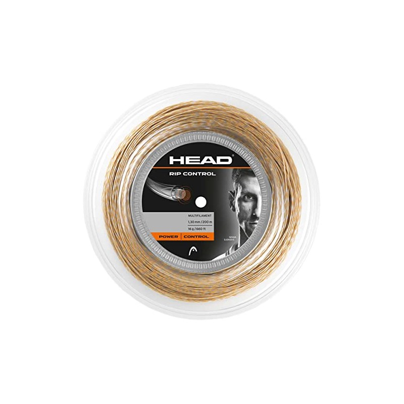 HEAD Unisex's Rollo Rip Control Reel 03/04 Racquet String-Multi-Colour/NT, Size