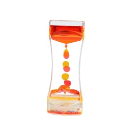 FixtureDisplays Fun Classic Fidget Sensory Toy Liquid Oil Bubbler Motion Timer Hourglass Autism`