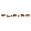 NOCH 18216 Animals Cows, Brown, Colourful, S