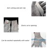 JNGTKL Cut Proof Gloves, 2 Pairs Gray Cut Resistant Gloves,