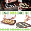 Sylpan Baking Mat, Silpat Baking Sheet, Set of 2, Confectionery