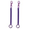 [PATIKIL] Retractable Coil Spring Keychain Anti-lost Keychain Holder Lanyard Cord