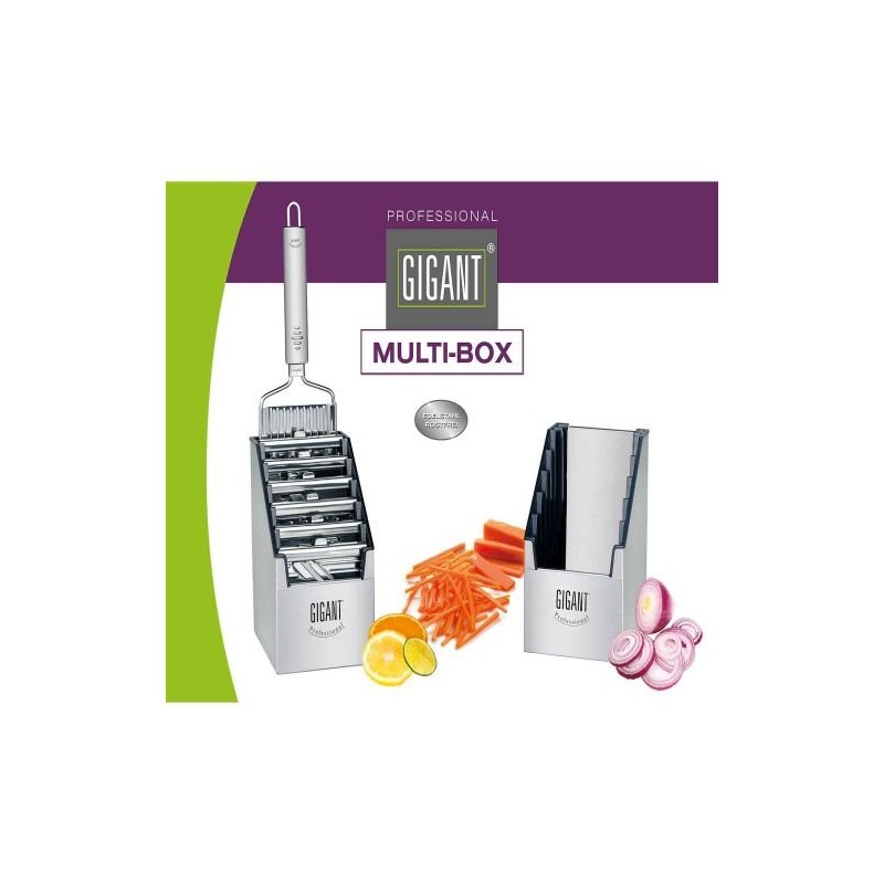 Nein Multi-box for 4-way slicer Gigant with 2 inserts Rösti