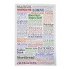 BRAW CLANS TARTANS Cotton Tea Towel - Pack of 2