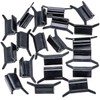 Rexka 20pcs Roof Garnish Windshield Moulding Clips 4L3Z-1510182-AA for Ford