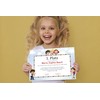 Children's Certificate Paper, 50 Sheets, Modern, for Certificates, DIN A4