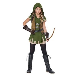 Girl's Miss Robin Hood Costume Medium (8-10)