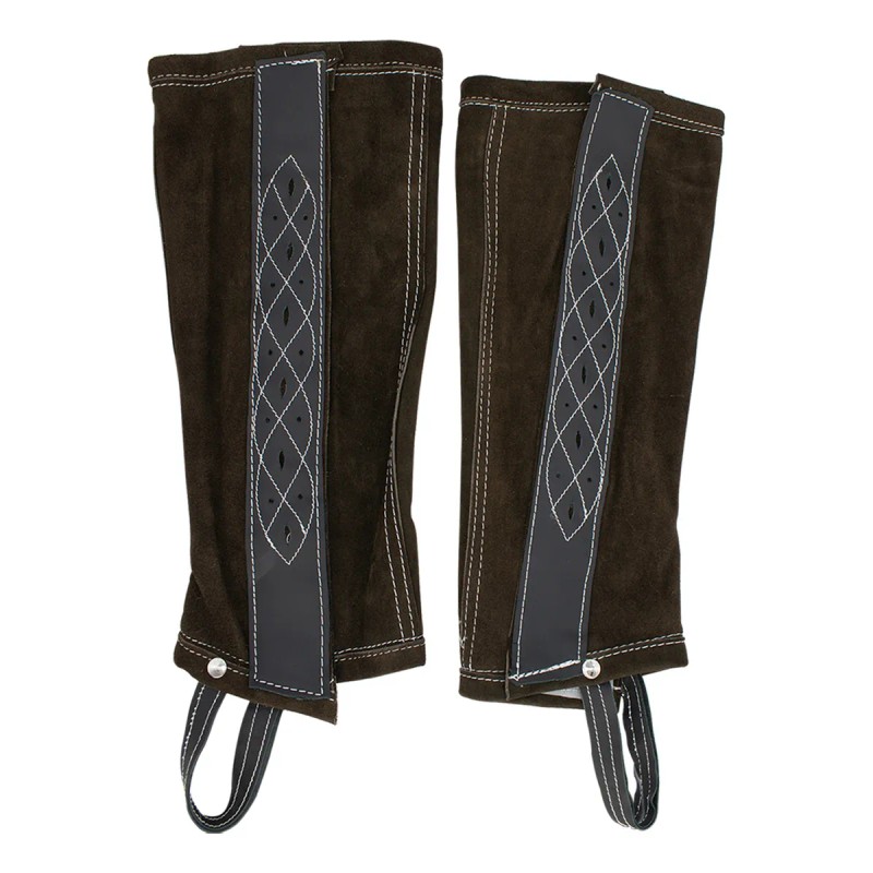 Polainas Charras De Carnaza Cortas