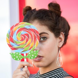 Wedding Decorations Pcs Large Lollipop Decoration Photo Booth Prop Simulation Candy Ornament for Party Carnival Cosplay Birthday Party Supplies Photo Booth Props Wedding Decor