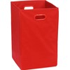 Simple Houseware Foldable Closet Laundry Hamper Basket, Red