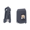 2Pcs Chamfer Plane Aluminum Alloy Edge Trimmer Corner Banding Woodworking
