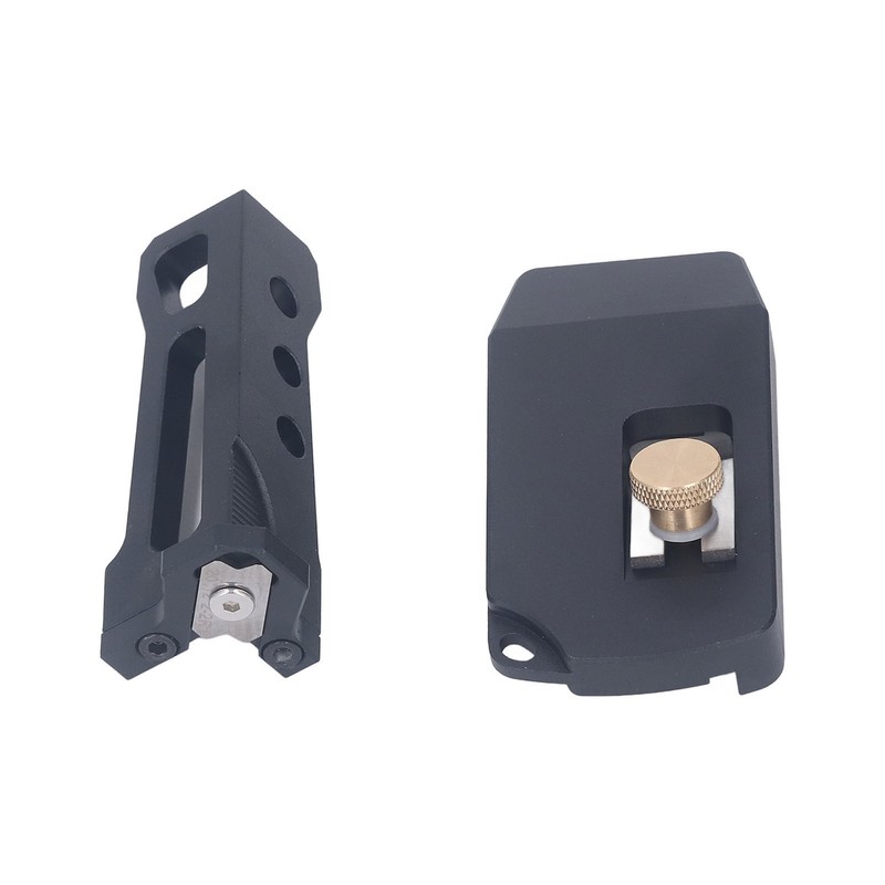 2Pcs Chamfer Plane Aluminum Alloy Edge Trimmer Corner Banding Woodworking