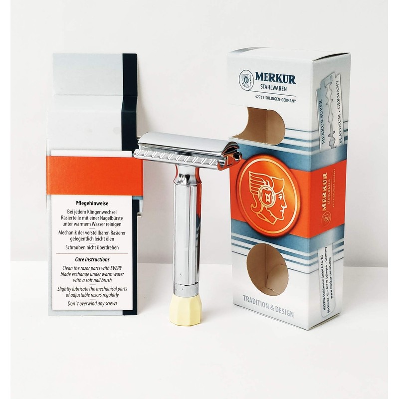 Merkur Progress Adjustable Safety Razor, MK-500001