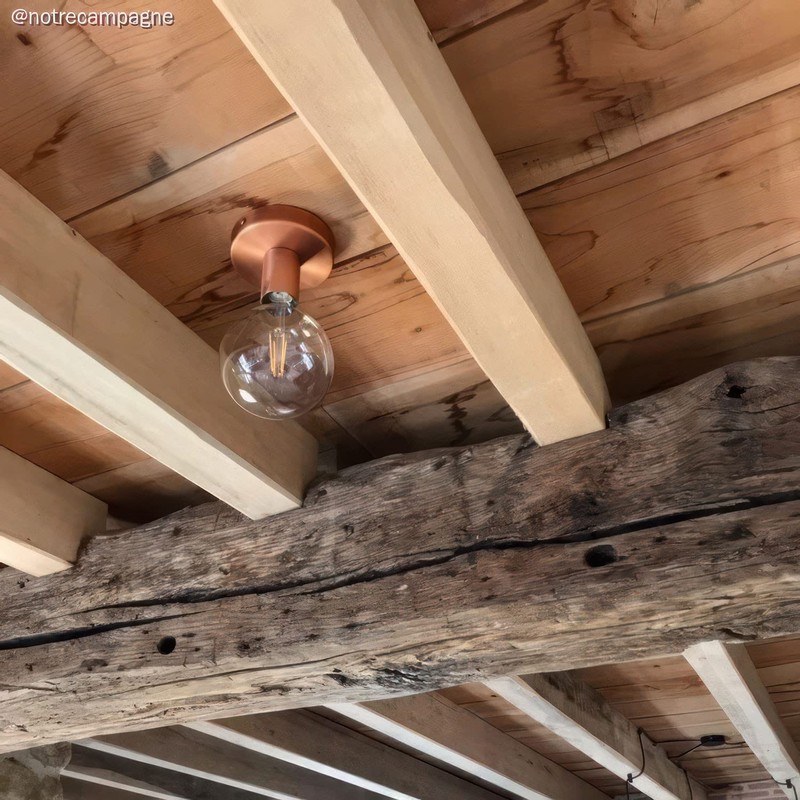 creative cables Cylindrical metal ceiling rose kit - Conical, Brushed