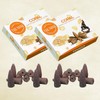 Copal Backflow Incense Cones - Total 20 Incense Cones Waterfall