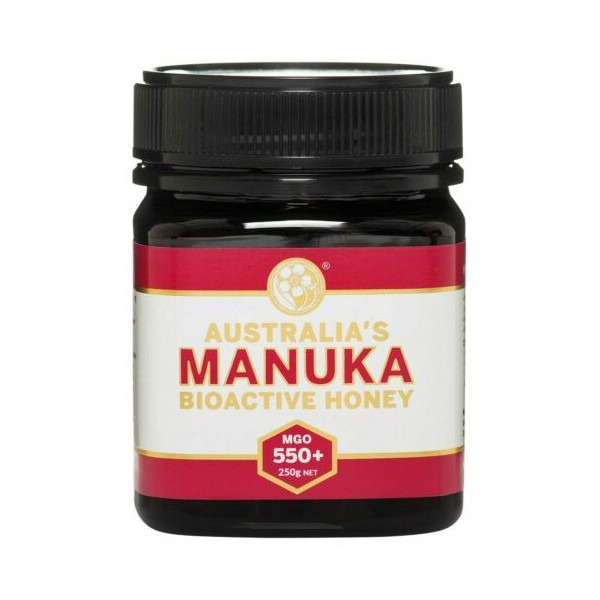 AUSTRALIA'S MANUKA Bioactive Honey MGO550+ 250g
