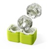 ZOKU Set of 2 Silicone Ice Molds, Deco - Large
