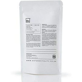 Ginger Tablets | High Strength 1000mg Ginger Root Extract | Supports Nausea, Digestive Health & Joint Comfort | Oxford Vitality