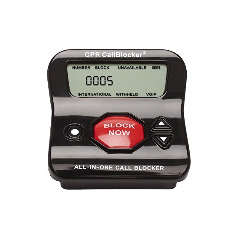 CPR V202 Call Blocker - Pre-Programmed with 200 Known Nuisance