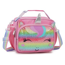 VX VONXURY Lunch Bag for Kids,Lightweight Cute Large Insulated Lunch Box for Boy Girl Lunch Tote for School with Adjustable Shoulder Strap
