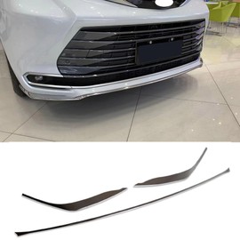 Beautost Fit for Toyota Sienna LE/XLE/Limited/Platinum 2021 2022 2023 2024 2025 Front Bumper Guard Protector Cover Trims