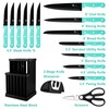 CuCut 16-Piece Kitchen Knife Set with Block - High Carbon