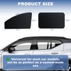KOCZIL Car Window Shades - 4 Pack Magnetic Car Window