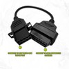 VZG OBD Adapter for Volvo 8 Pin OBD1 to 16