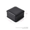 Oirlv PU Leather Bracelet Box Black Bangle Organiser Box Bangle