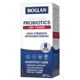 Bioglan Platinum Probiotics High Strength 60+ Years 60 Capsules