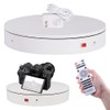 ComXim 12.6In/32cm Rotating Platform, 350lbs Capacity Motorized Electric Turntable, Heavy