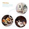 OHPHCALL 6Pcs Wooden Cutting Board DIY Tiny Chopping Board for