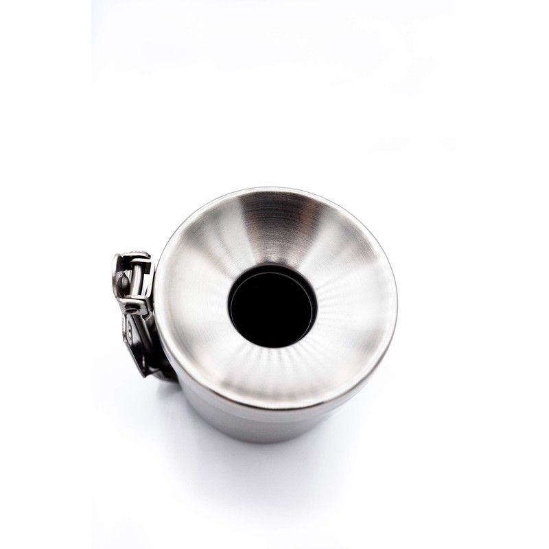 Wall Ashtray Tilting Ashtray Stainless Steel Safety Ashtray for Catering