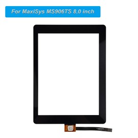 E-yiiviil Touch Screen Panel Digitizer (Without LCD Display) Compatible with AUTEL MaxiSys MS906TS MS906 MS906BT 8.0 inch with Tools