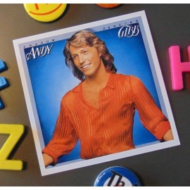 Unbranded ANDY GIBB 2 Fridge Magnet Gift Set 70's PARTY Disco Music Fan Shadow Dancing