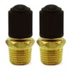 Milton S-684 1/8" NPT Tank Valve - Pack of 2