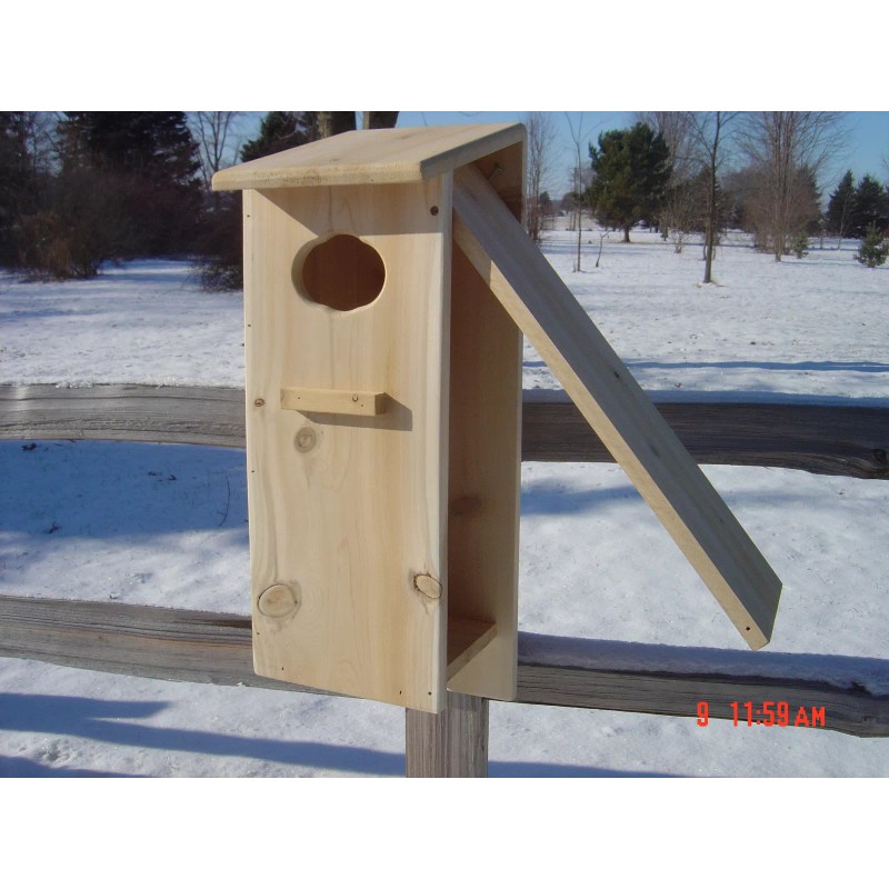 Gregg's Wood duck nest box build yourself kit (white cedar).